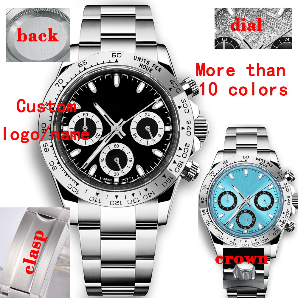 Mens Mechanical Watch - 남성용 맞춤형 39mm 쿼츠 시계, 고급
