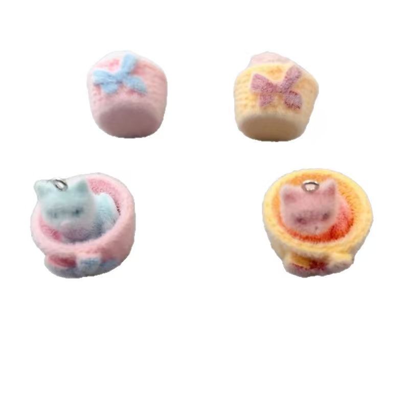 4개입 3D 플러시 레진 고양이 펜던트, DIY 쥬얼리 - Drop Earrings 리뷰 및 가격