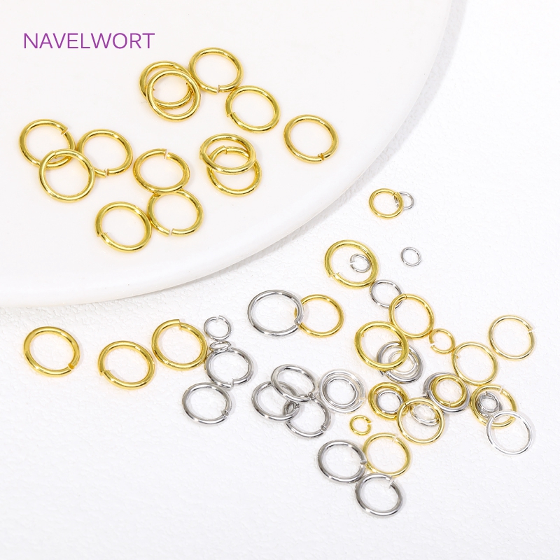 14K/18K 골드 도금 분할 링 오픈 점프 링 보석  - Gold Plated Ring 리뷰 및 가격