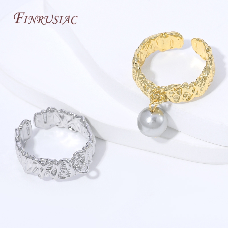 18K 금도금 오픈형 조절 가능 반지 블랭크 베이스,  - Gold Plated Ring 리뷰 및 가격