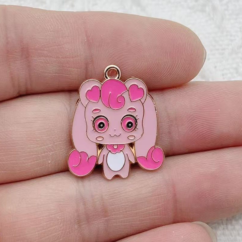 10pcs 만화 귀여운 드립 오일 합금 쥬얼리 액세서리 - Drop Earrings 리뷰 및 가격