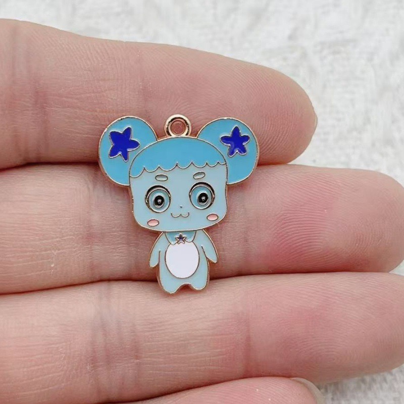 10pcs 만화 귀여운 드립 오일 합금 쥬얼리 액세서리 - Drop Earrings 리뷰 및 가격