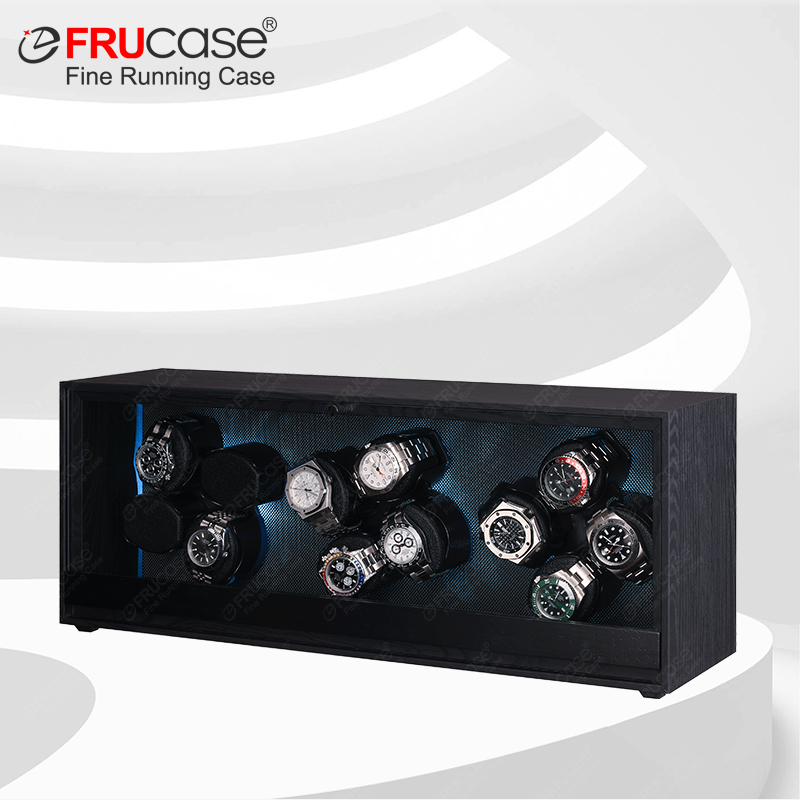 FRUCASE 자동 시계 용 나무 시계 와인 더 4 롤 - Jewelry Rolex Watches 리뷰 및 가격