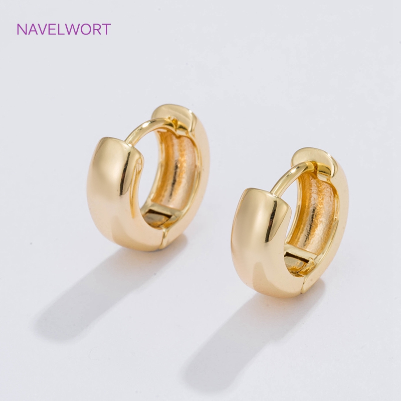 6가지 사이즈의 금도금 원형 후프 귀걸이 여성용 선물, - Gold Plated Ring 리뷰 및 가격