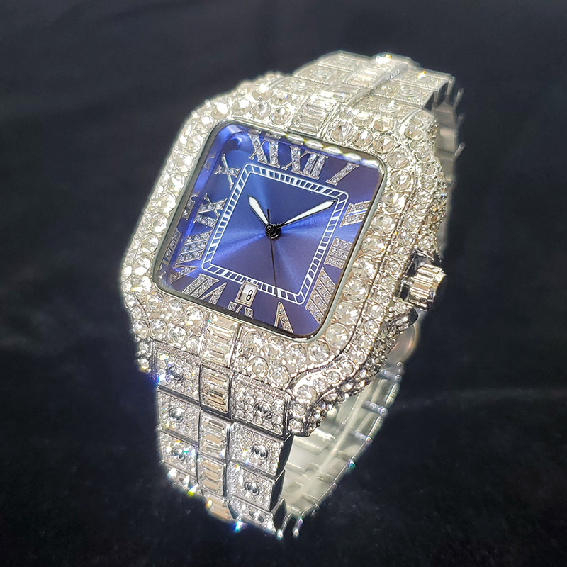 남성용 럭셔리 브랜드 다이아몬드 시계, 멋지고 반짝이는 - Jewelry Watches Brands 리뷰 및 가격