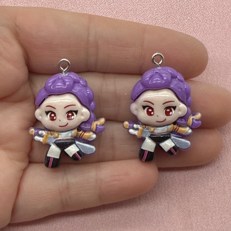 10개 레진 만화 펜던트, DIY 쥬얼리 제작 귀걸이, - Drop Earrings 리뷰 및 가격