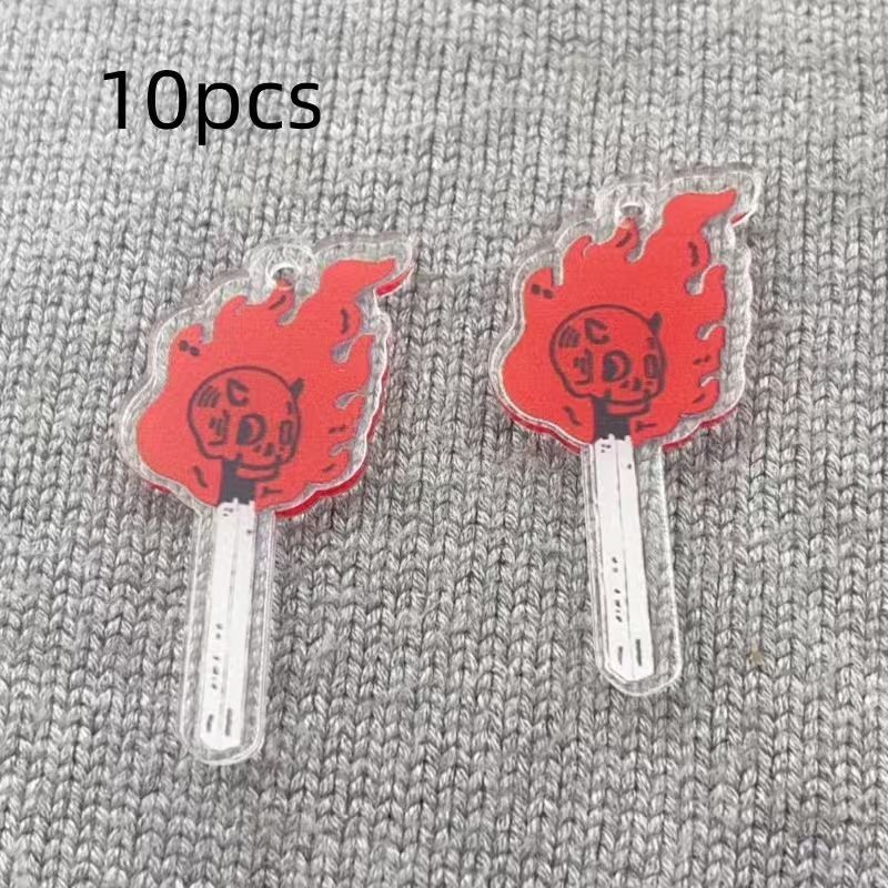 10개 아크릴 해골 펜던트, DIY 쥬얼리 제작 귀걸이 - Drop Earrings 리뷰 및 가격