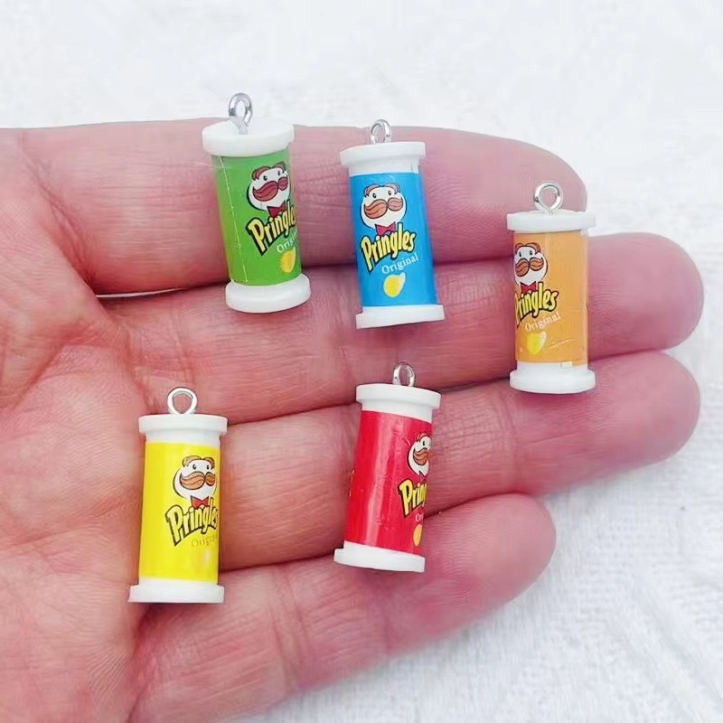 10개 시뮬레이션 3D 버킷 감자칩 스낵 레진 펜던트  - Drop Earrings 리뷰 및 가격