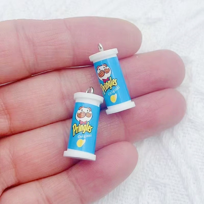 10개 시뮬레이션 3D 버킷 감자칩 스낵 레진 펜던트  - Drop Earrings 리뷰 및 가격