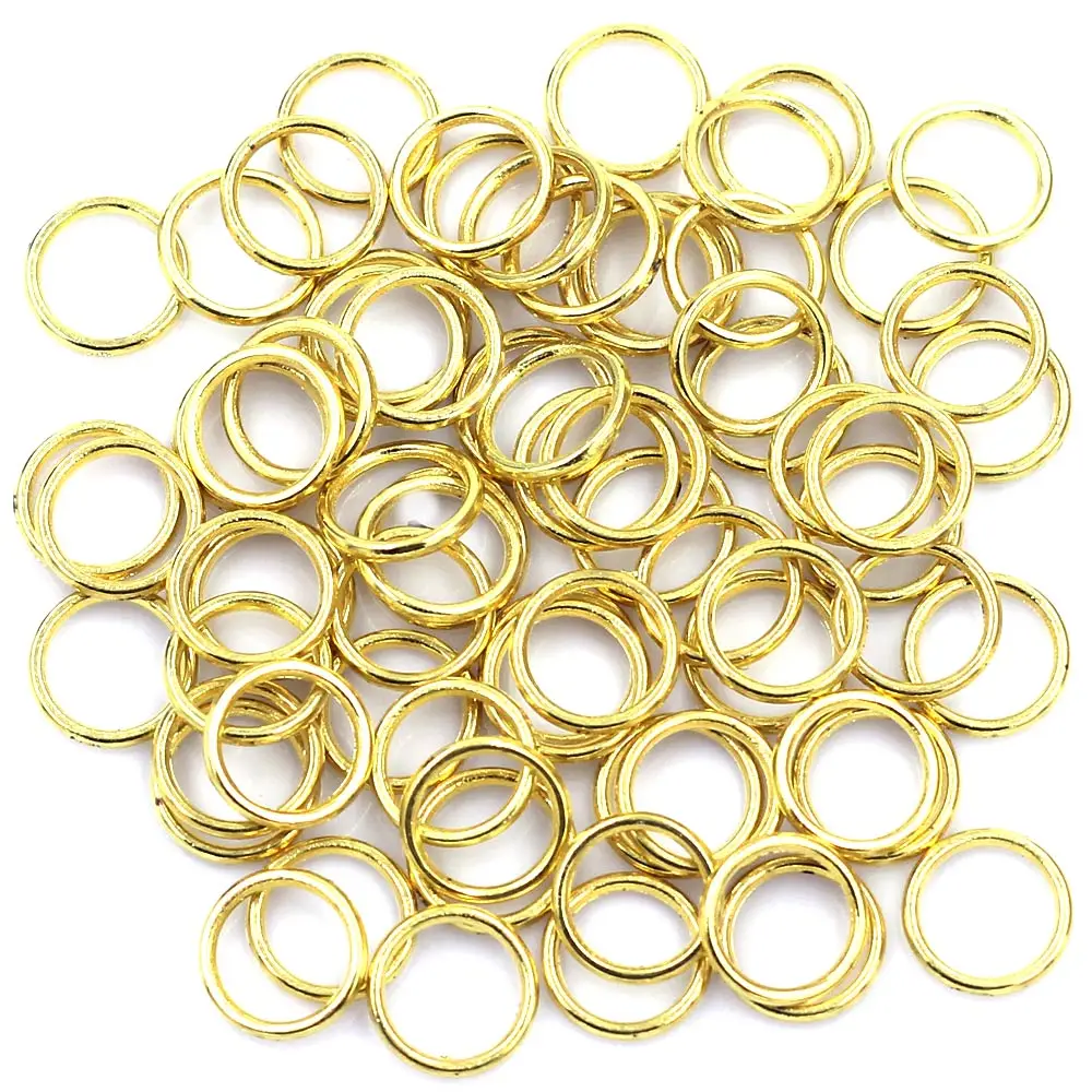 500개 오픈형 점프 링 합금 금도금 원형 6mm - Gold Plated Ring 리뷰 및 가격