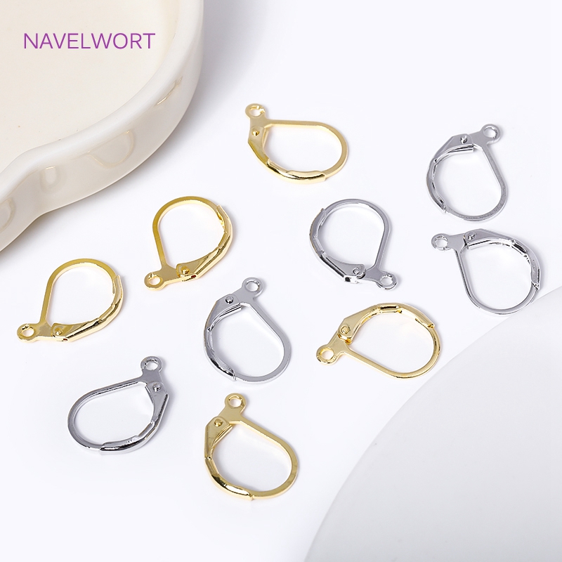 패션 프랑스어 귀걸이 레버 백 Earwires DIY  - Gold Plated Ring 리뷰 및 가격