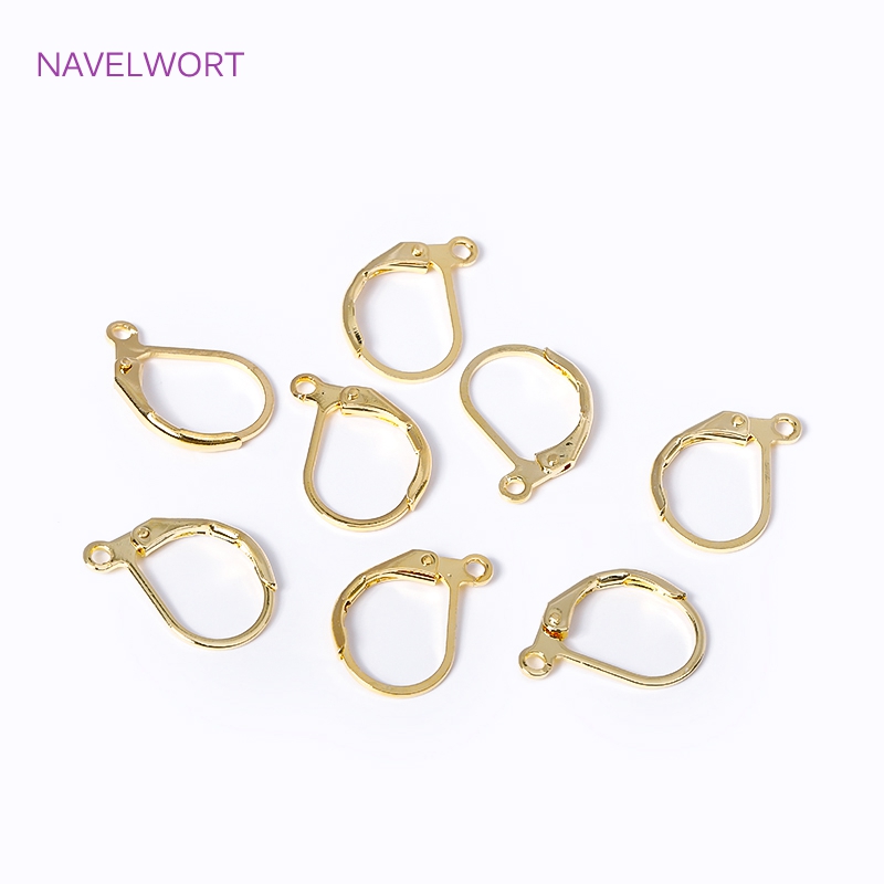 패션 프랑스어 귀걸이 레버 백 Earwires DIY  - Gold Plated Ring 리뷰 및 가격