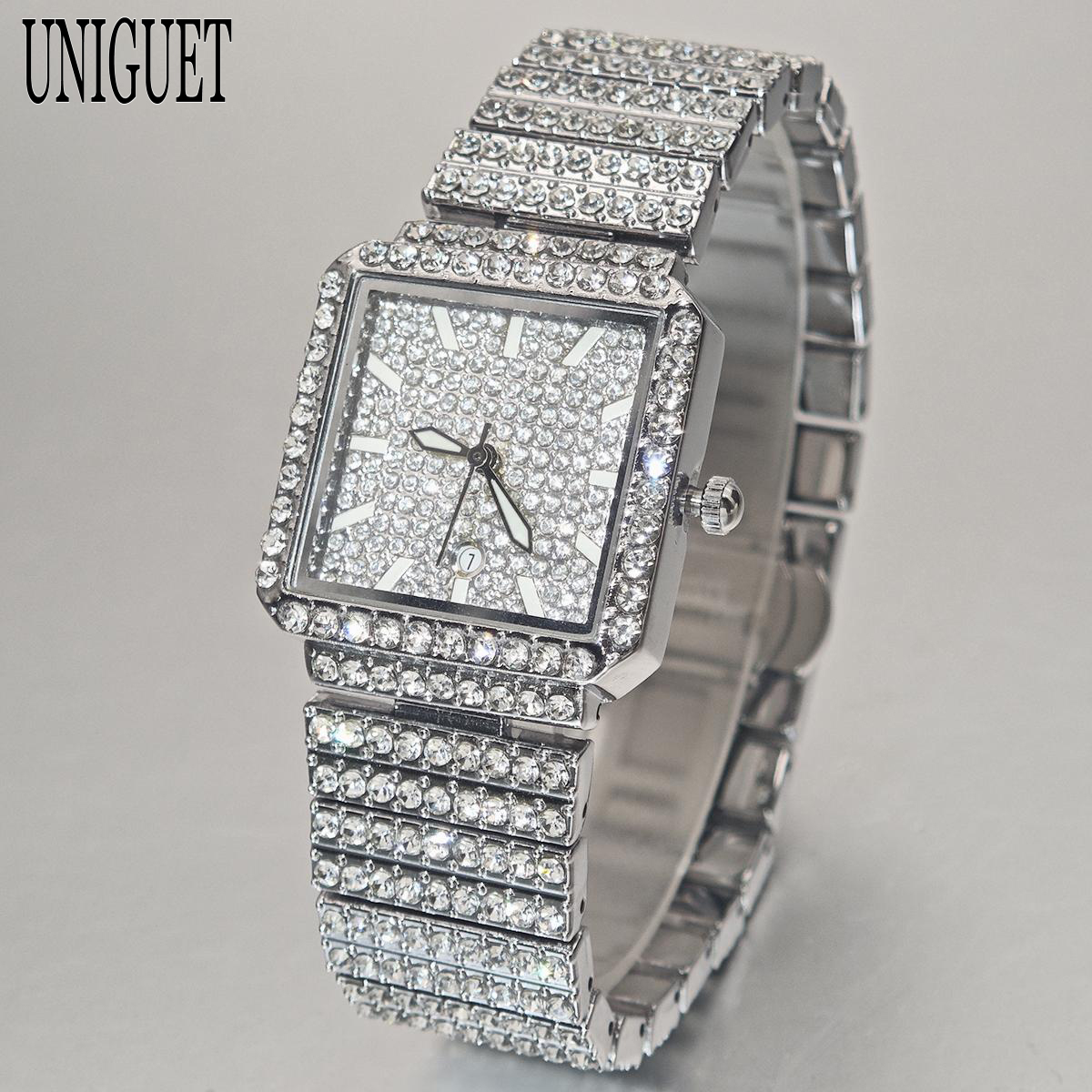 럭셔리 여성용 시계 패션 브랜드 UNIGUET 힙합 아 - Jewelry Watches Brands 리뷰 및 가격
